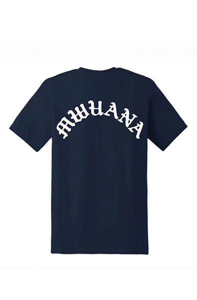 Happy People x Mwuana Top Rock Navy T-Shirt