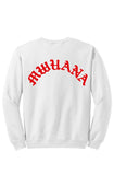 Happy People x Mwuana Top Rock White Sweat