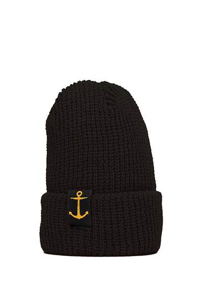 Zissou Black Watch Cap