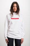 Happy People x Mwuana White Hoodie