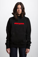 Happy People x Mwuana Black Hoodie