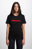 Happy People x Mwuana Black T-shirt