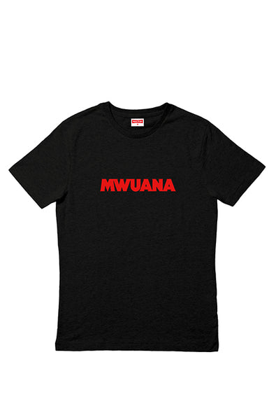 Happy People x Mwuana Black T-shirt