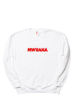 Happy People x Mwuana White Sweatshirt