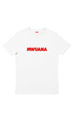 Happy People x Mwuana White T-shirt