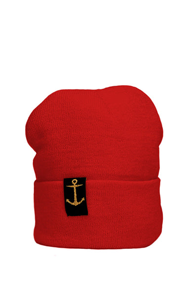 Zissou Knit Cap Red